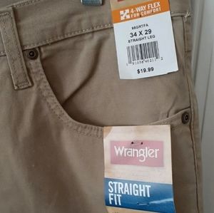 Wrangler men's straight fit jean